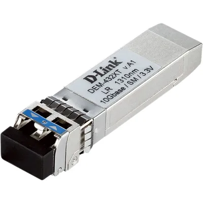 Трансивер D-Link 432XT/B1A, SFP+, 10GBase-LR, одномод, до 10 км, Duplex LC