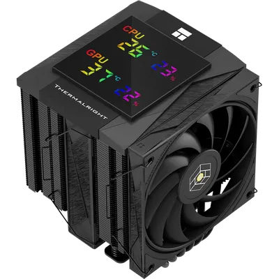 Кулер процессорный Thermalright RK120-DG-BL, башенный, 2x120мм, Black