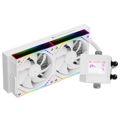 СЖО Thermalright C-MATRIX-VISION-WH-240-ARGB, 240мм, 2×120мм, ARGB, White