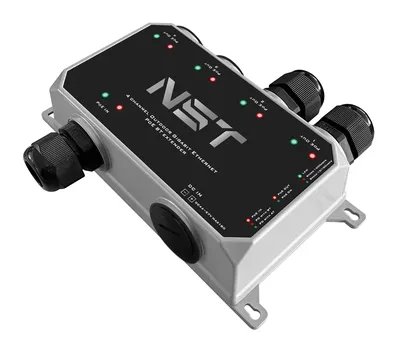 PoE-удлинитель NST NS-EXSW-5GP/W, Gigabit Ethernet, 5 портов, уличный