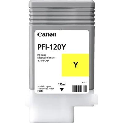Картридж Canon 2888C001, PFI-120 Y, желтый, 130мл