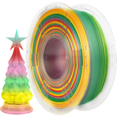 Филамент NV Print NV-3D-PLA-RAINBOW-01, PLA Rainbow, 1.75мм, 1кг