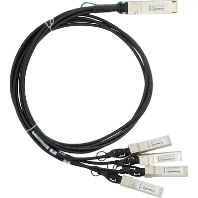 Кабель SNR SNR-QSFP-40G-4xSFP+DAC-1, QSFP+-4xSFP+, 40Гбит/с, 1м