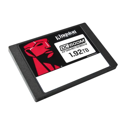 Твердотельный накопитель Kingston DC600M SEDC600M/1920G, 1,92 ТБ, 2.5", SATA III, 3D TLC