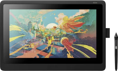 Графический планшет Wacom Cintiq 16 DTK1660K0B, 15.6", 1920×1080, 5080lpi