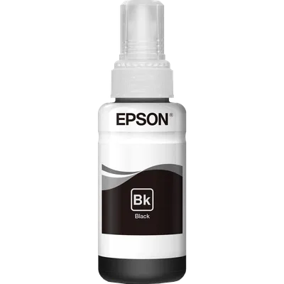 Чернила Epson C13T664198, черные, 70 мл