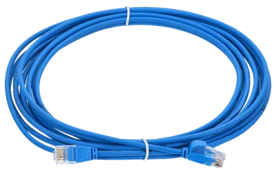 Патч-корд ITK PC03-C5EUL-3M-SL-WT, Cat.5e U/UTP, LSZH, 3 м, синий