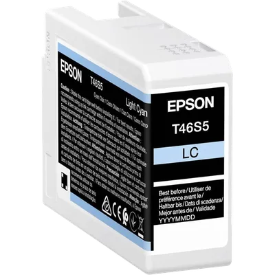 Картридж Epson T46S5 (C13T46S500), светло-голубой, 25 мл, для SC-P700