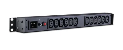 Блок распределения питания CyberPower PDU20BHVIEC12R, 1U, 16 А, 12×IEC C13, вход IEC C20