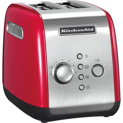 Тостер KitchenAid 5KMT221EER, 2 тоста, 1100 Вт, красный