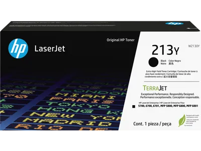 Картридж HP W2130Y (213Y), чёрный, оригинальный, повышенной ёмкости, 18000 стр.