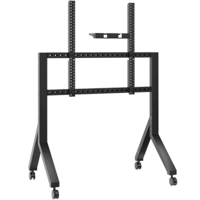 Мобильная стойка ONKRON TS2081 BLACK, 1 ТВ 70–110", VESA до 1000×600, 120,5 кг
