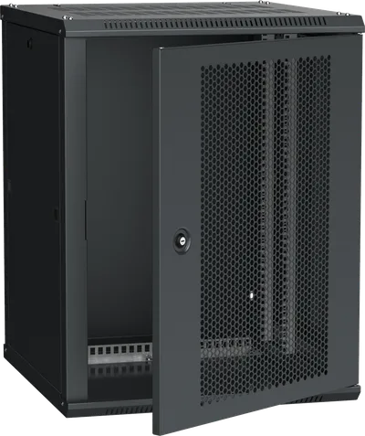 Шкаф ITK LWR5-15U66-PF, 15U, 600×600 мм, перфорированная дверь