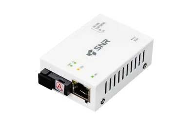 Медиаконвертер SNR SNR-CVT-1000A, 10/100/1000Base-T / 100/1000Base-FX