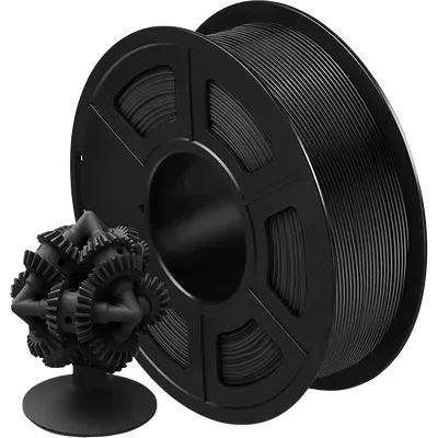 Филамент NV Print NV-3D-ASA-BLACK, ASA, 1.75 мм, 1 кг, 330 м, чёрный