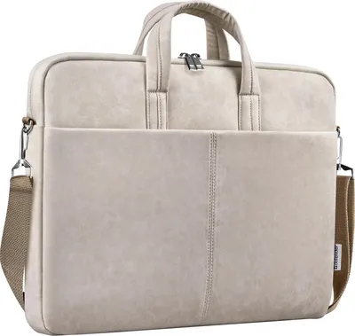 Сумка Defender Solid 26126 для ноутбука 15.6", полиуретан, бежевая