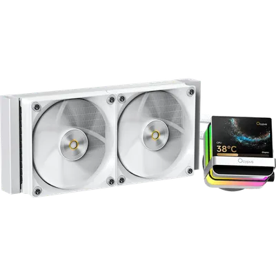 СЖО Ocypus Sigma L24 PRO WH Sigma-L24-WH2ANWL00P-GL, 240мм, 290Вт, белый
