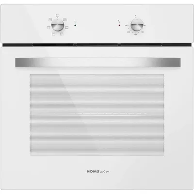 Духовой шкаф HOMSAir OES660WH01, электрический, встраиваемый, 60л, гриль, белый