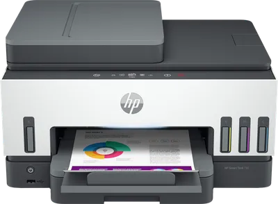 МФУ HP Smart Tank 790 (4WF66A), A4, цветной, 15/9 стр/мин, 1200×1200 dpi, USB, Wi-Fi, Bluetooth