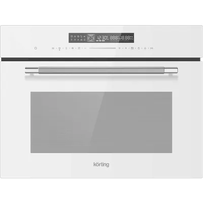 Духовой шкаф Korting OKB 3260 CSGW MW, электрический, 50л, с СВЧ, белый