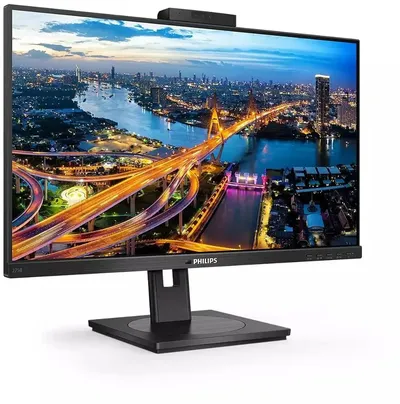 Монитор Philips 275B1H, 27" QHD IPS, 75 Гц, 4 мс, HDMI/DP/DVI, USB-хаб