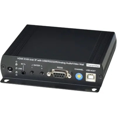 Передатчик SC&T HKM02BT, KVM, HDMI 1080p, USB, RS232, ИК, до 150м
