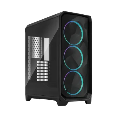 Корпус Fractal Design Meshify 3 RGB TG Light Tint (FD-C-MES3A-06), Midi-Tower, E-ATX/ATX, 3×140 мм ARGB, без БП