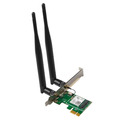 Сетевой адаптер Tenda E30, PCIe x1, Wi-Fi 6 AX3000, 2,4/5 ГГц, Bluetooth 5.0