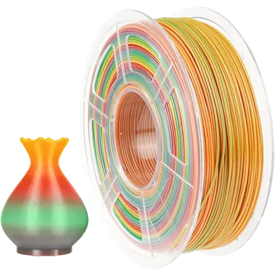 Филамент NV Print NV-3D-PETG-RAINBOW, PETG, 1.75 мм, 1 кг, Rainbow