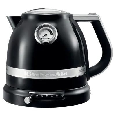 Чайник электрический KitchenAid 5KEK1522EOB Artisan, 1,5 л, 2400 Вт, чёрный