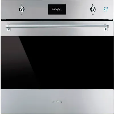 Духовой шкаф SMEG SOP6301S2X, электрический, 68 л, пиролиз, пар, 11 функций, серебристый