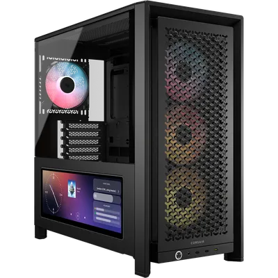 Корпус Corsair Frame 4000D LCD RS ARGB, Midi-Tower, E-ATX/ATX, 3×120 мм ARGB, USB-C
