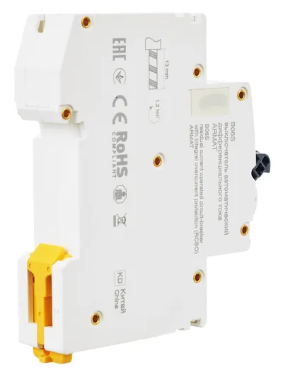 АВДТ IEK ARMAT B06S AR-B06S-1N-C20C030, 1P+N, C, 20 А, 30 мА, тип AC