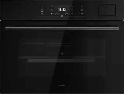 Духовой шкаф ASKO OCS24BGH, встраиваемый, 45 см, 51 л, пар, Wi-Fi