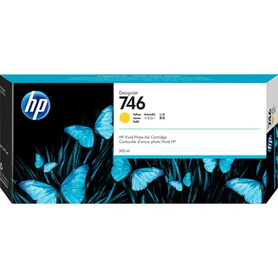 Картридж HP P2V79A, желтый, 300 мл