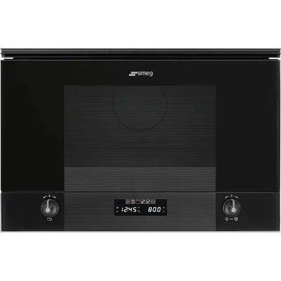 Микроволновая печь SMEG MP122B3, встраиваемая, 23 л, 850 Вт, гриль