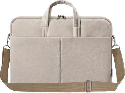 Сумка Defender Solid 26126 для ноутбука 15.6", полиуретан, бежевая