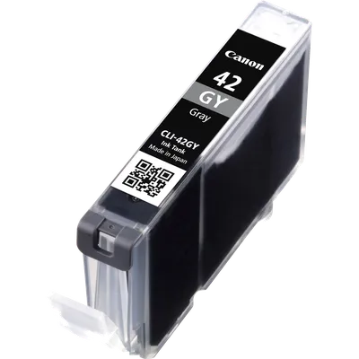 Картридж Canon CLI-42GY (6390B001), серый, пигментные чернила, 492 стр.