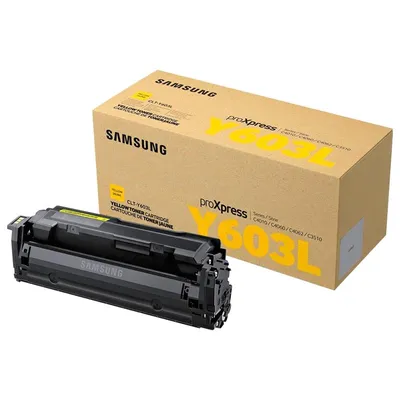 Тонер-картридж HP SV253A (Samsung CLT-Y603L), жёлтый, 10000 страниц