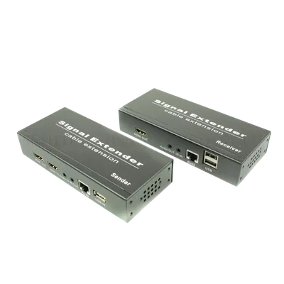 Комплект удлинителя HDMI OSNOVO TLN-HiKM2+RLN-HiKM2, HDMI+USB+ИК, до 190м, H.264