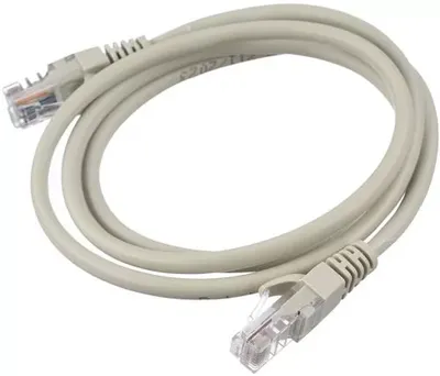 Патч-корд GoPower 00-00027475, RJ-45–RJ-45, кат. 5e, 5 м, 26AWG, серый