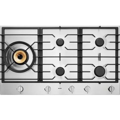 Варочная панель ASKO HG1986SB, газовая, 5 конфорок, Wok, нерж. сталь