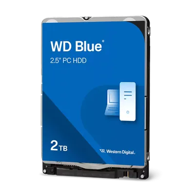 Жесткий диск WD WD20SPZX-00UA7T0, 2TB, SATA III, 2.5"