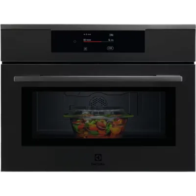 СВЧ-печь Electrolux KVM9E2XT, встраиваемая, 44л, 1000Вт, гриль, черная