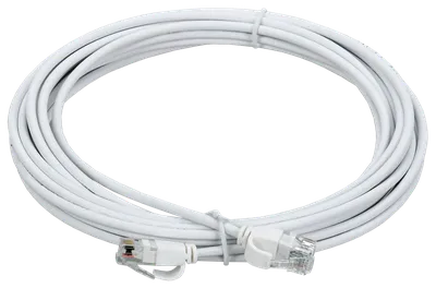 Патч-корд ITK PC08-C5EUL-5M-SL-WT, кат.5e, U/UTP, RJ45, 5м, белый