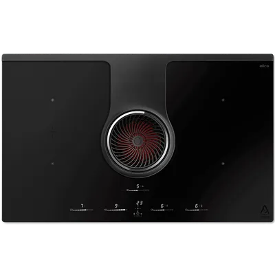 Варочная панель Elica NIKOLATESLA ONE HP RAW BR/A/83-PRF0200577, индукционная, 83см, 4 конфорки, с вытяжкой