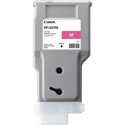 Картридж Canon PFI-207M (8791B001), пурпурный, 300 мл, пигментные чернила