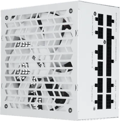 Блок питания SAMA G1000 White (HAT-1000yzB1G), 1000 Вт, 80 PLUS Gold, ATX 3.1, модульный