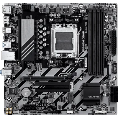 Материнская плата Gigabyte B840M D3HP, AM5, 4×DDR5, mATX