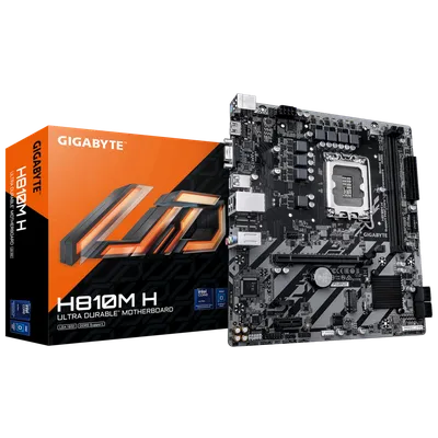 Материнская плата Gigabyte H810M H, LGA1851, Intel H810, 2×DDR5, mATX